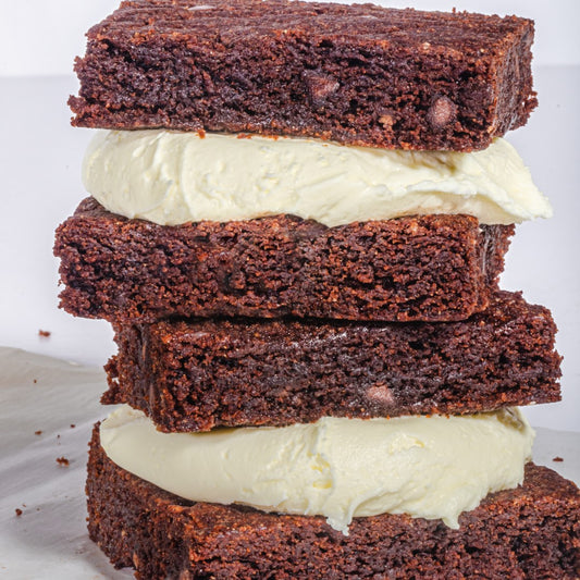 Brownie Ice Cream Sandwiches