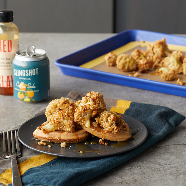 Hot Honey Cauliflower & Waffles Recipe