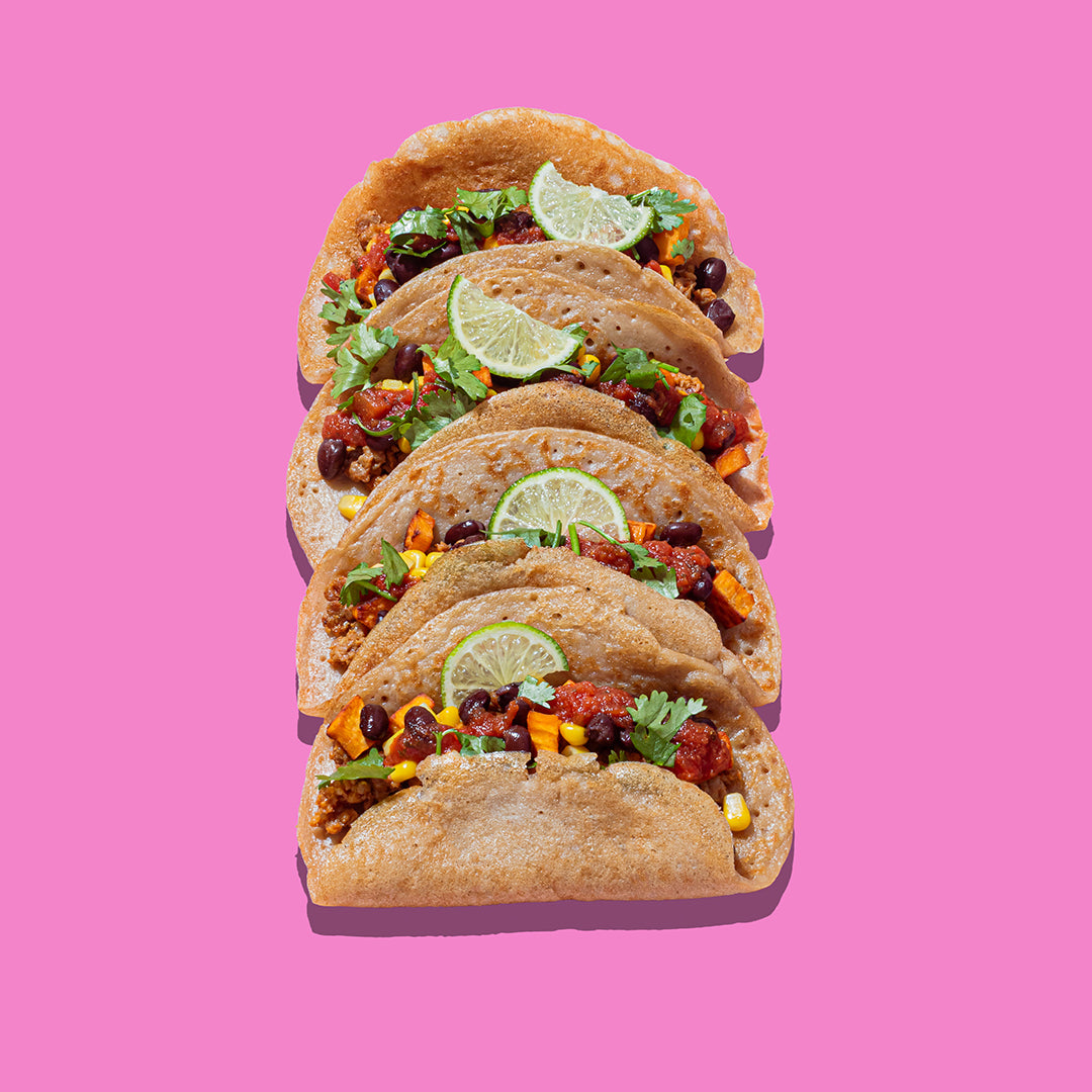 Breakfast For Dinner: Vegan Pancake Tacos