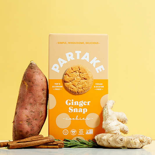 Sweet Potato Ginger Snap Cookies