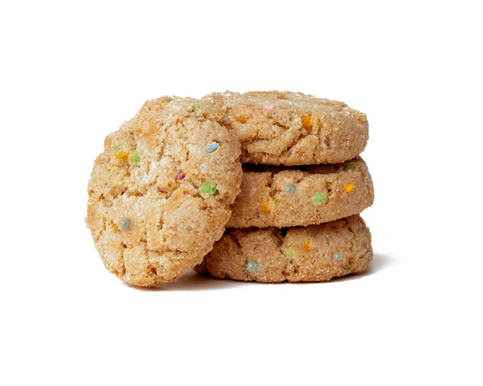 Crunchy Birthday Cake Cookies