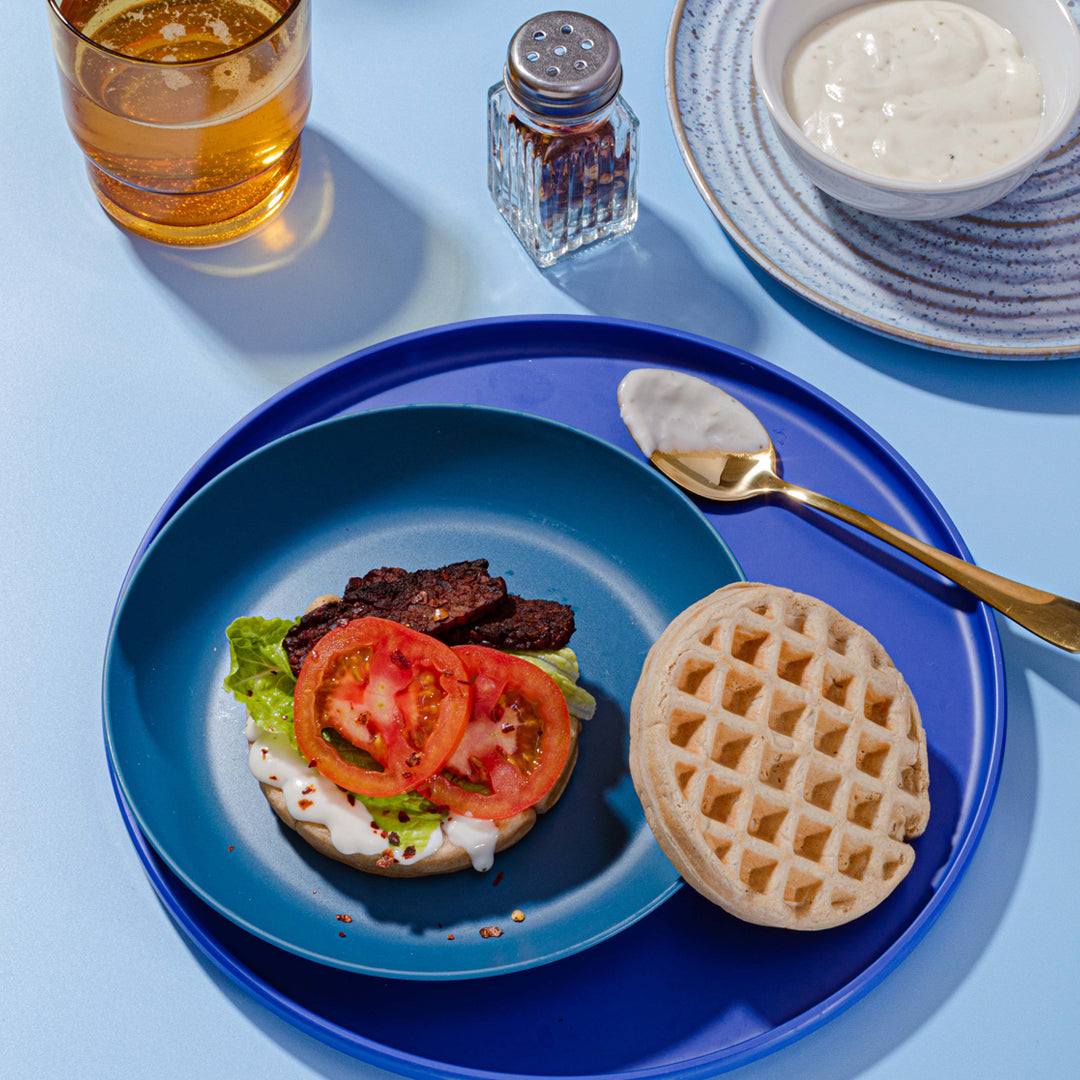 Breakfast For Dinner: BLW—The Ultimate Vegan Bacon & Lettuce Sandwich