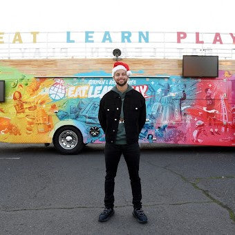Stephen and Ayesha Curry are Making Seasons Bright with Eat. Learn. Play. Foundation and Partake