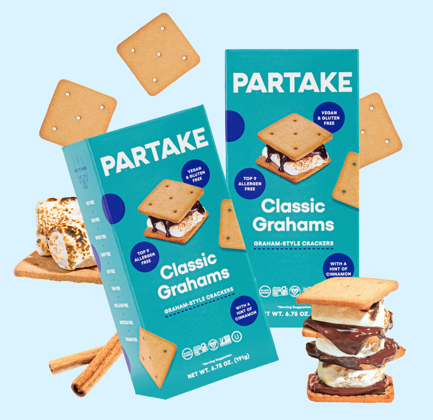 Menu Using Graham 3 Simple Recipes with Classic Grahams - Pie Crust, S'mores & a Parfait ...