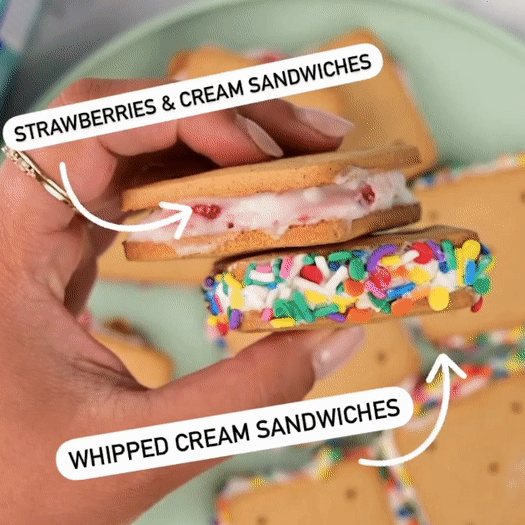 Easy Graham Cracker Sandwich Recipe