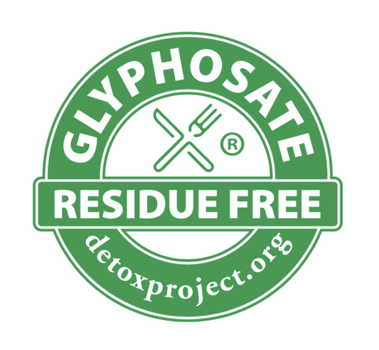 partake's glyphosate residue free certification