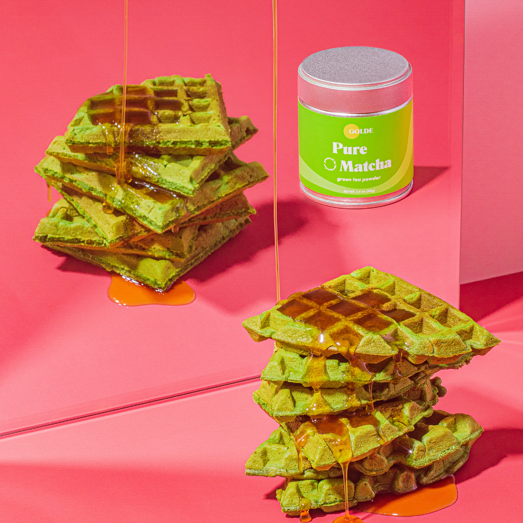 Matcha Waffles