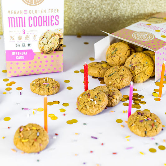 Craveworthy, Vegan and Gluten-Free Snacks for the Big Game - Birthday Cake Cookies