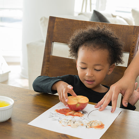 DIY Edible Fall Spice Paints