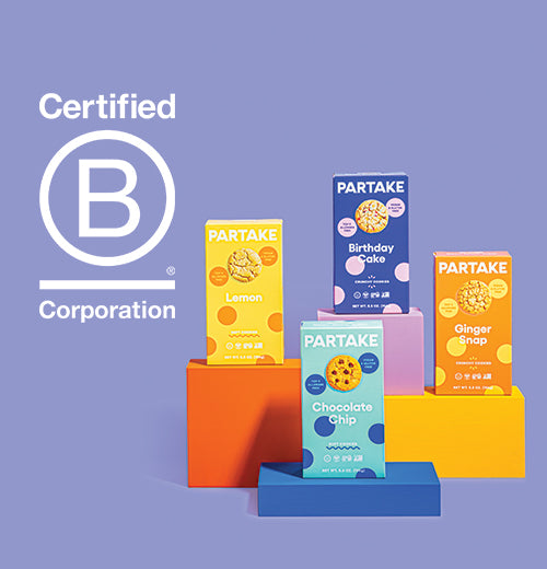 Partae We are B Corp Certified – Partake Foods