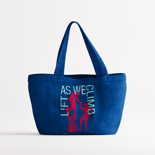 Lift As We Climb Tote Bag