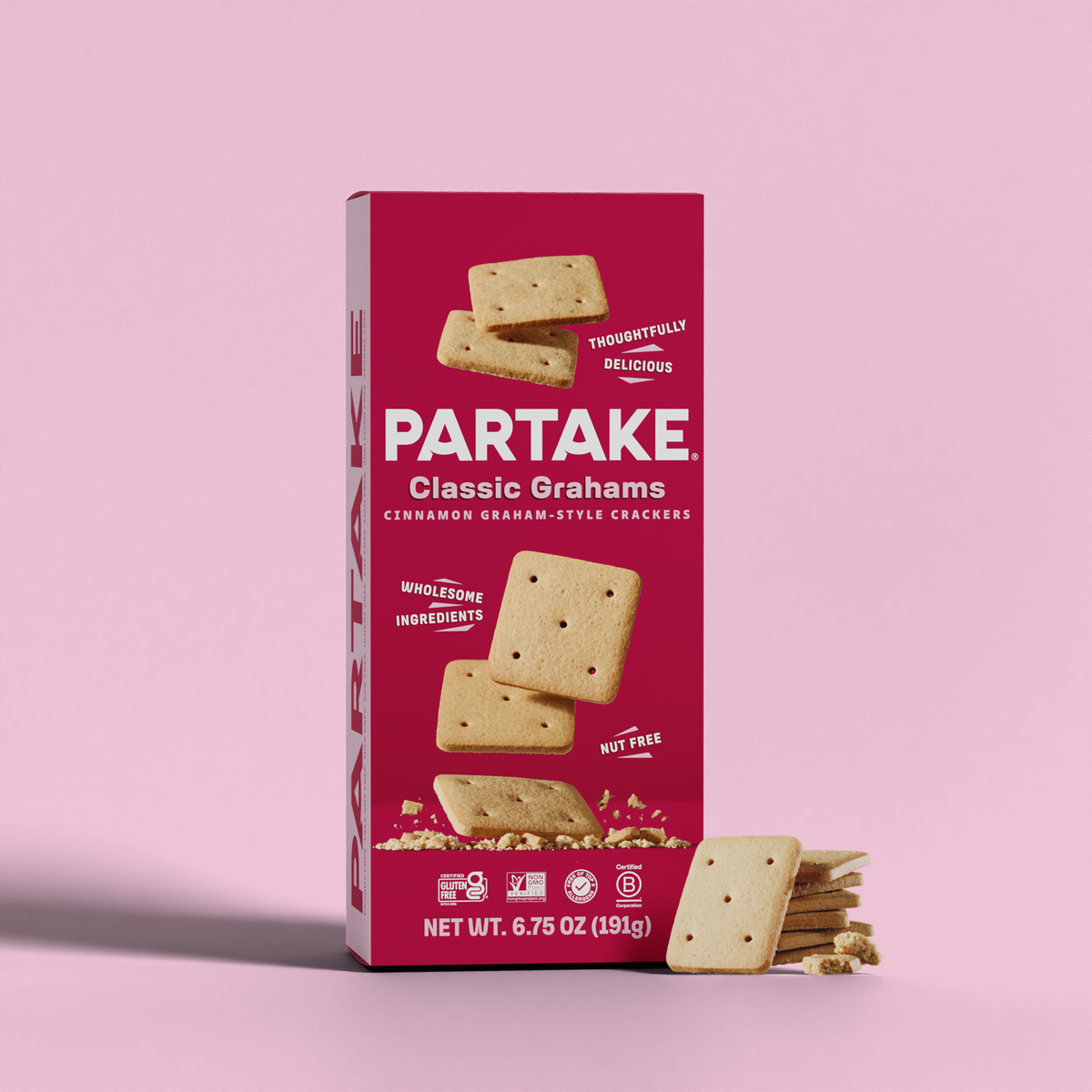 Classic Grahams | Gluten-free, Allergy-Friendly | Partake Foods