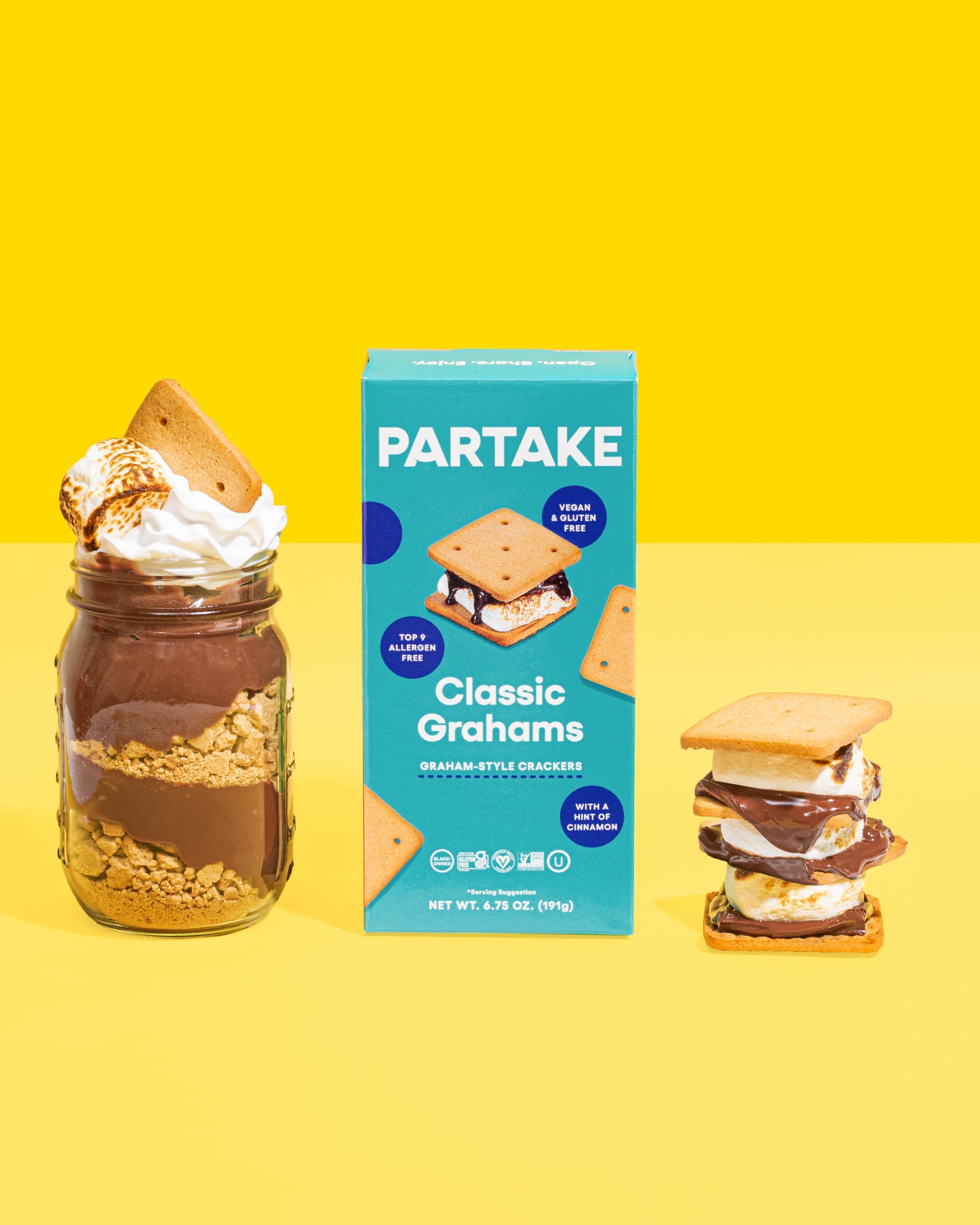 Partake Gluten Free Graham Crackers