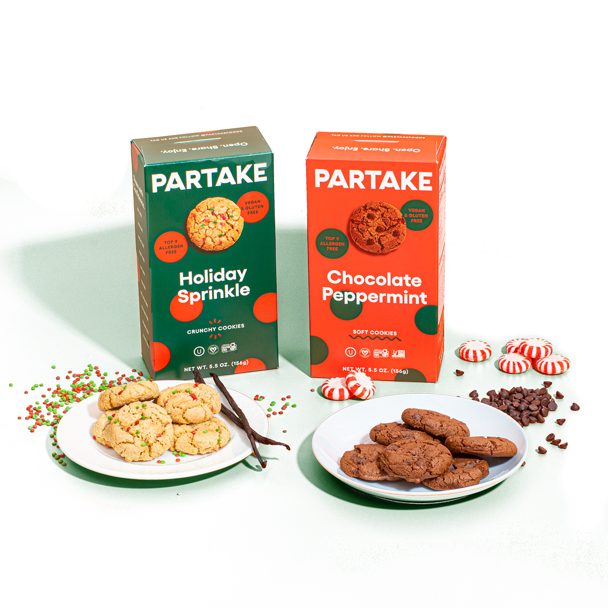 Partake Foods Double Chocolate Chip Cookies – Organic Bunny Box