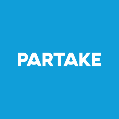 Partake Foods storefront imagery, brand website preview image