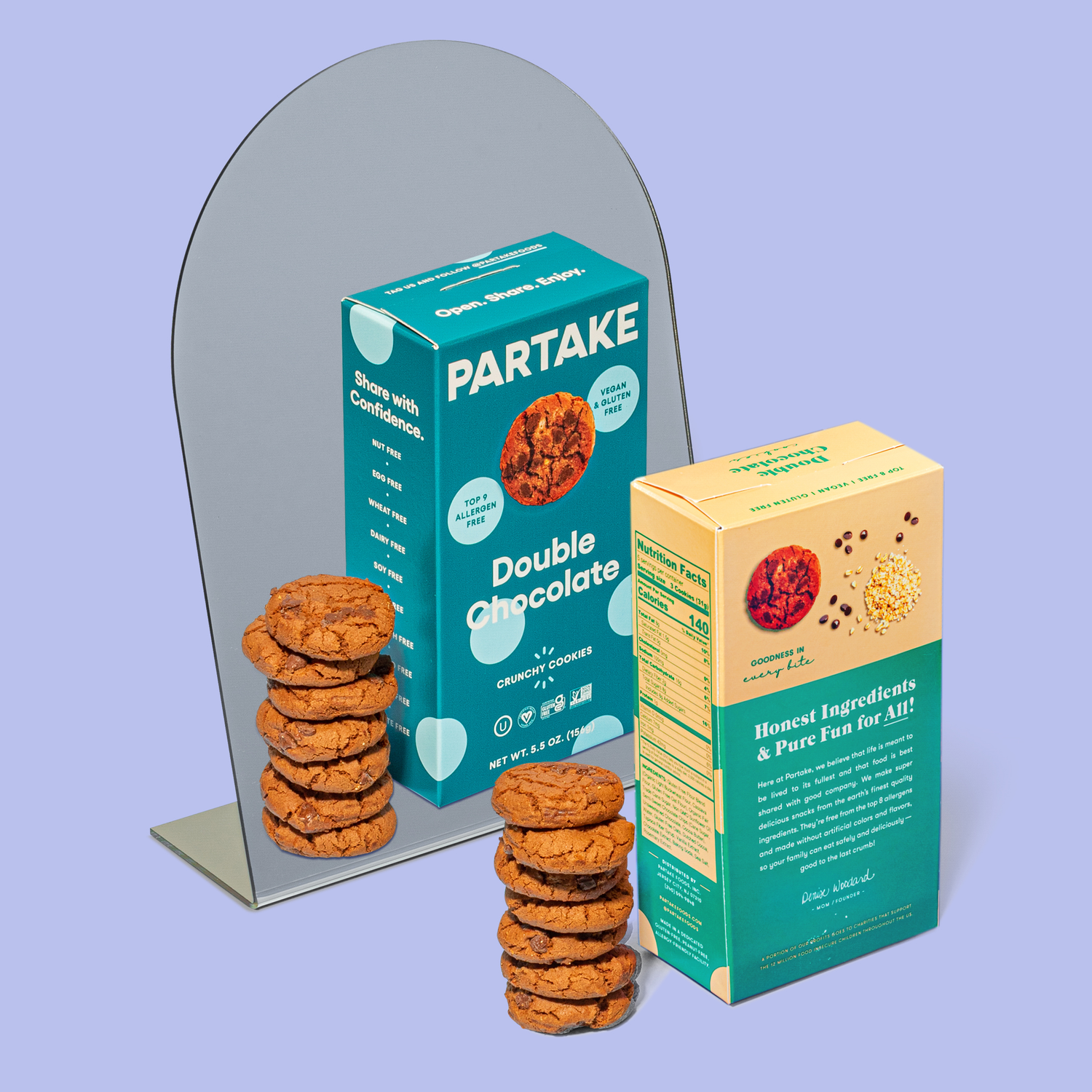Partake Foods Crunchy & Soft-Baked Vegan Cookies – Delicious 3 Box Cookies  Variety Pack