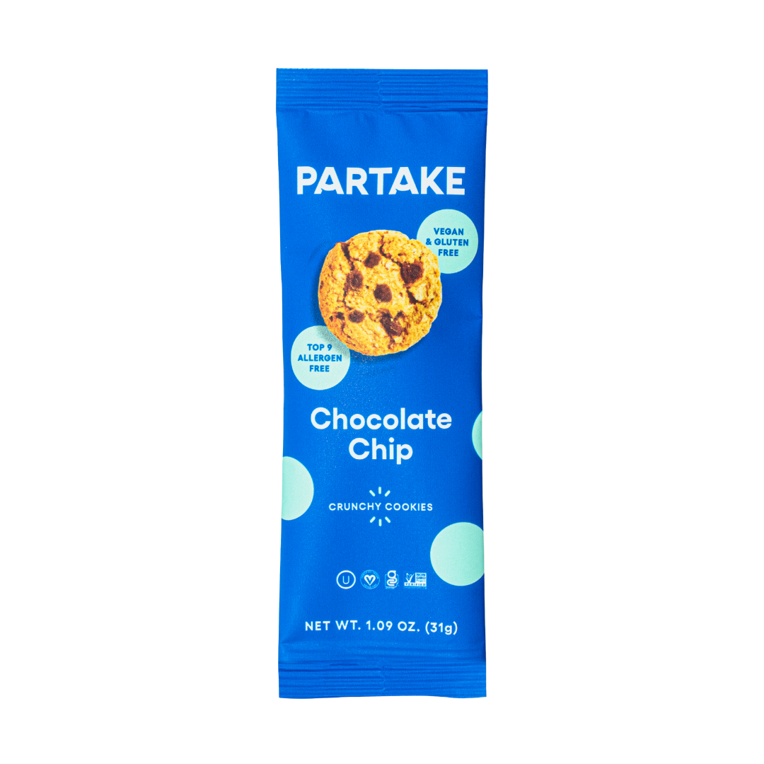 Crunchy Chocolate Chip Cookie Snack Pack | Gluten-free, Allergy ...