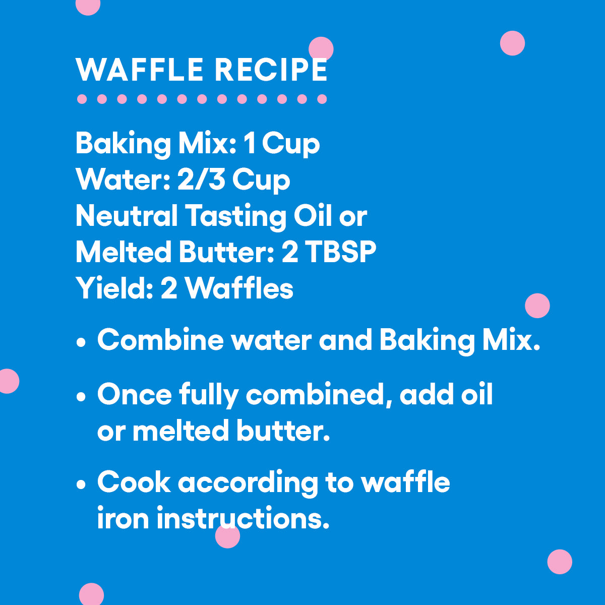 Classic Pancake & Waffle Mix